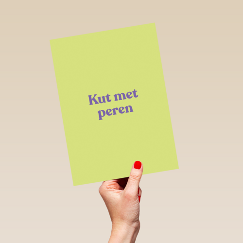 Kut met peren andC