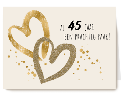 Al 45 jaar een parchtig paar