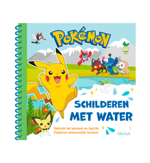 Boek Schilderen Met Pokemon