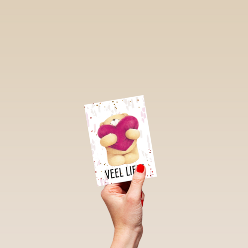 valentijnskaart forever friends Veel liefs