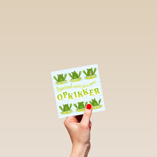 speciaal voor jou een opkikker