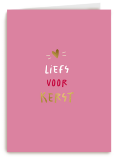 Liefs Voor Kerst Hartje