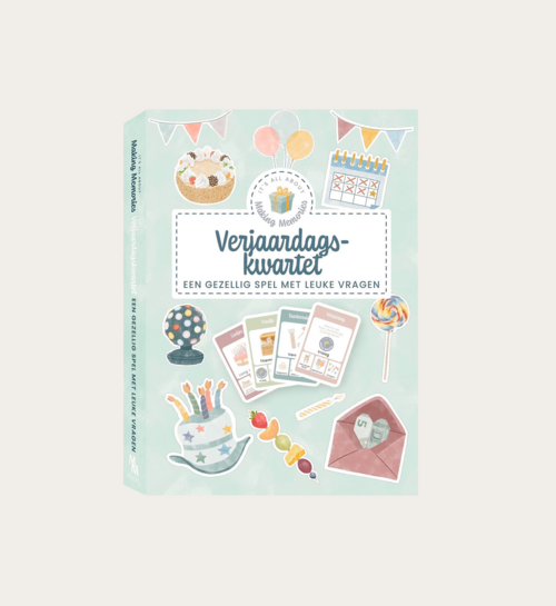 Making Memories Verjaardag Kwartet | Making Memories Cadeau Spellen En Speelgoed |