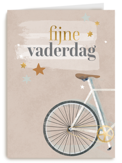 Vaderdag fijne vaderdag fiets