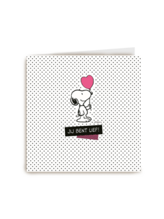 snoopy vindt je lief