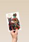Kerstkaart Folio cats and dogs