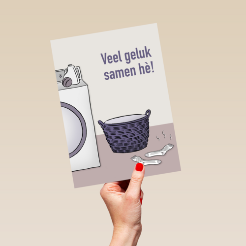 samenwonen kaart sokken