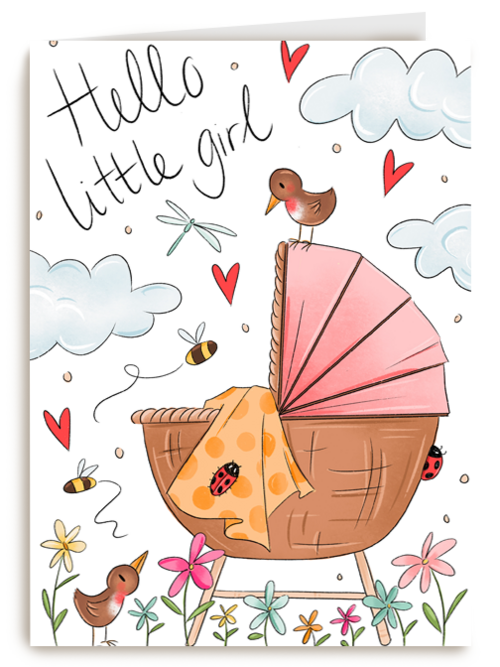 Matia Studio Hello Little Girl