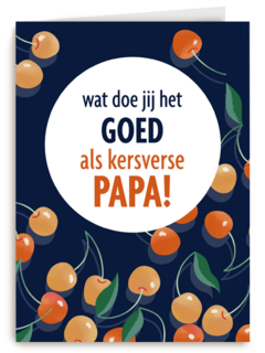 vaderdag kaart kersverse papa