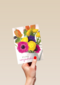 een hele vaas met bloemen