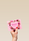 Roze bloemen jij bent de liefste