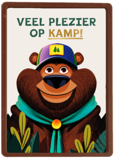 Beer op kamp Folio