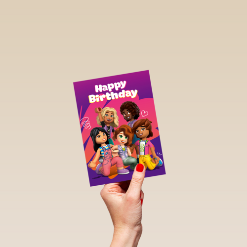Lego Friends Happy Birthday