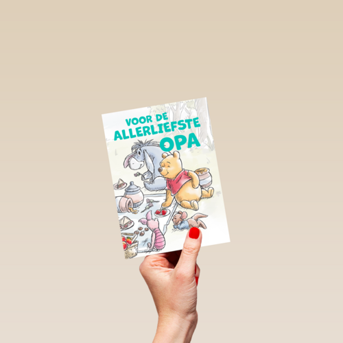 Voor de allerliefste opa Winnie the Pooh
