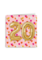 ballonnen voor je 20ste verjaardag met veel hartjes
