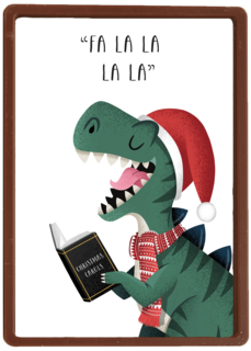 Trex zingt kerstliedjes