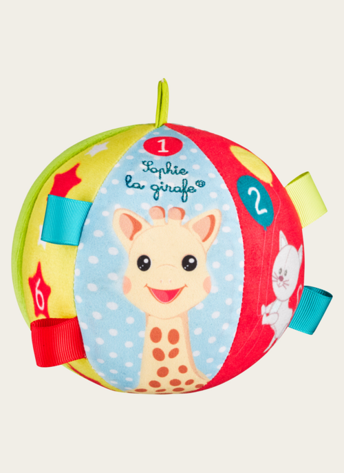 Sophie De Giraf Stoffen Rammel-speelbal | Sophie De Giraf Cadeau Baby |