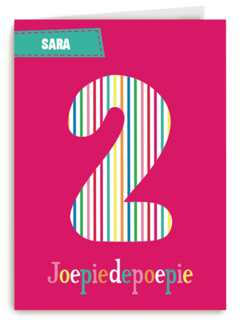 joepie jij bent 2 jaar