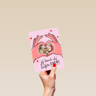 fotokaart Jij bent de liefste ever