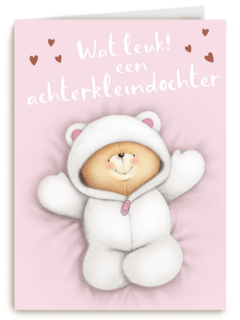 Forever Friends geboortefelicitatie dochter
