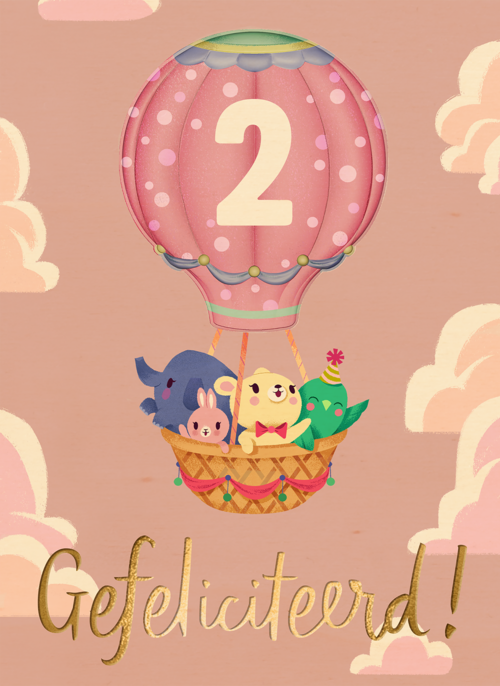 Houten Kaart Kaart Met Leeftijden | Houten Kaart Hallmark | Kaart Met Leeftijden | Verjaardagskaart Meisje Roze Leeftijd