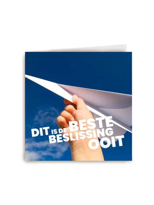 Beste beslissling ooit