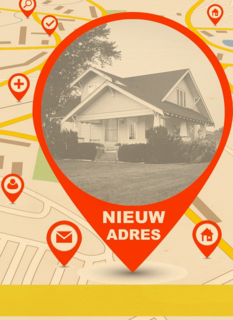 nieuwe woning nieuw adres google maps