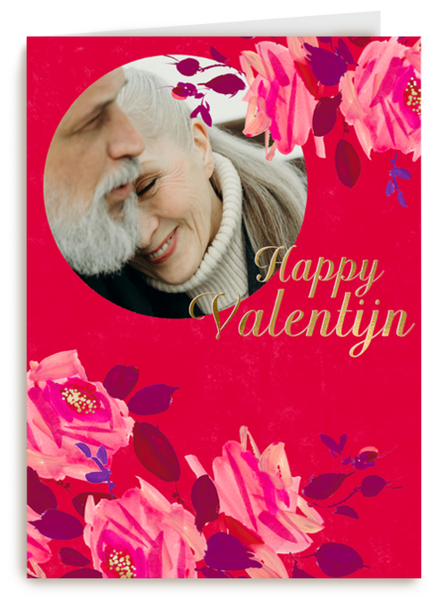 Happy Valentijn fotokaart