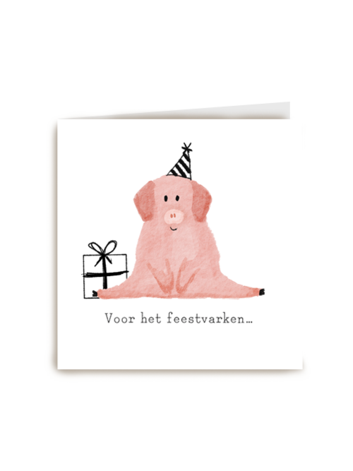 Verjaardagskaart Hallmark | Verjaardagskaart Voor Het Feestvarken