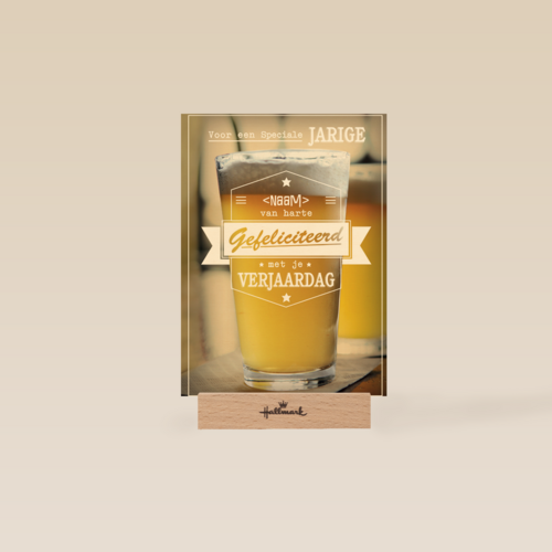 gefeliciteerd verjaardag jarige van harte