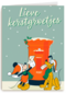 Lieve kerstgroetjes van mickey goofy