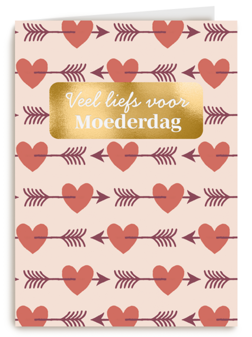 Veel liefs voor moederdag hartjes
