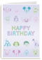 Disney Pixar verjaardagskaart happy birthday