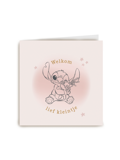 Welkom lief kleintje Stitch