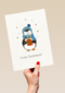 Kinderpostzegels Pinguin Fijne Feestdagen