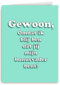 omdat ik blij ben dat jij mijn bonusvader bent kaart