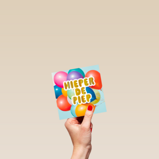 Hieperdepiep ballonnen