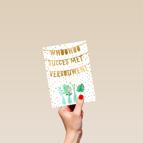 verbouwing kaart succes met verbouwen