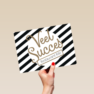 veel succes strepen