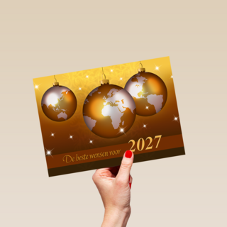 Nieuwjaar 2027 Kerstballen