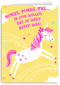 Beterschapskaart unicorn hokus pokus pas