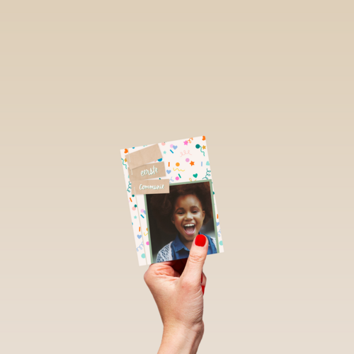 Eerste communie fotokaart