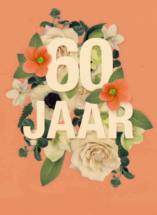 Houten Kaart Huwelijksjubileum | Houten Kaart Hallmark | Huwelijksjubileum | Boeket Voor Zestig Jaar