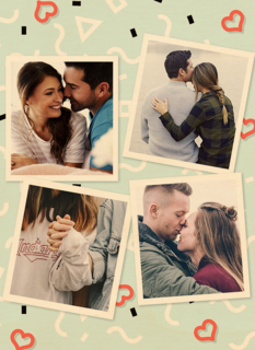 4 polaroids voor de liefde