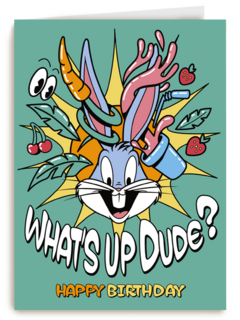 whats up dude van bugs bunny