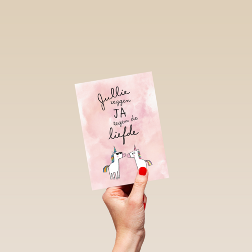 jullie zeggen ja tegen de liefde