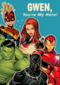 Verjaardagskaart Avengers you are my hero
