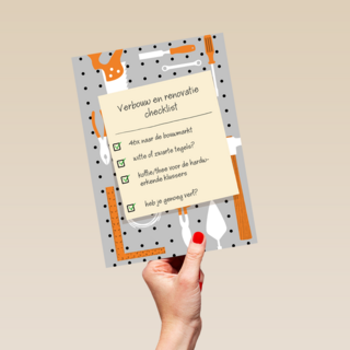 verhuisd kaart checklist verbouwing