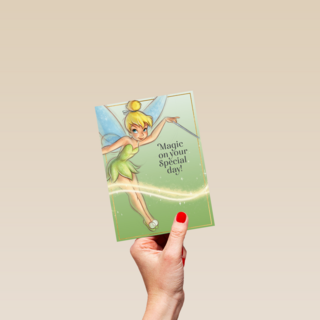 Disney verjaardagskaart Tinkerbell