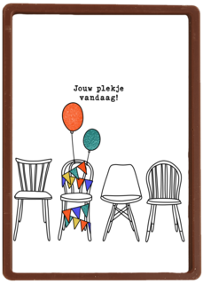 Verjaardagskaart Jouw Plekje Vandaag